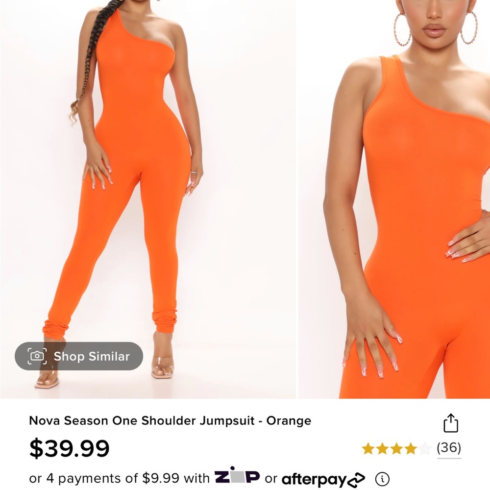 Orange jumpsuit
